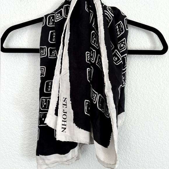 St. John Accessories - St. John Vintage Silk Scarf